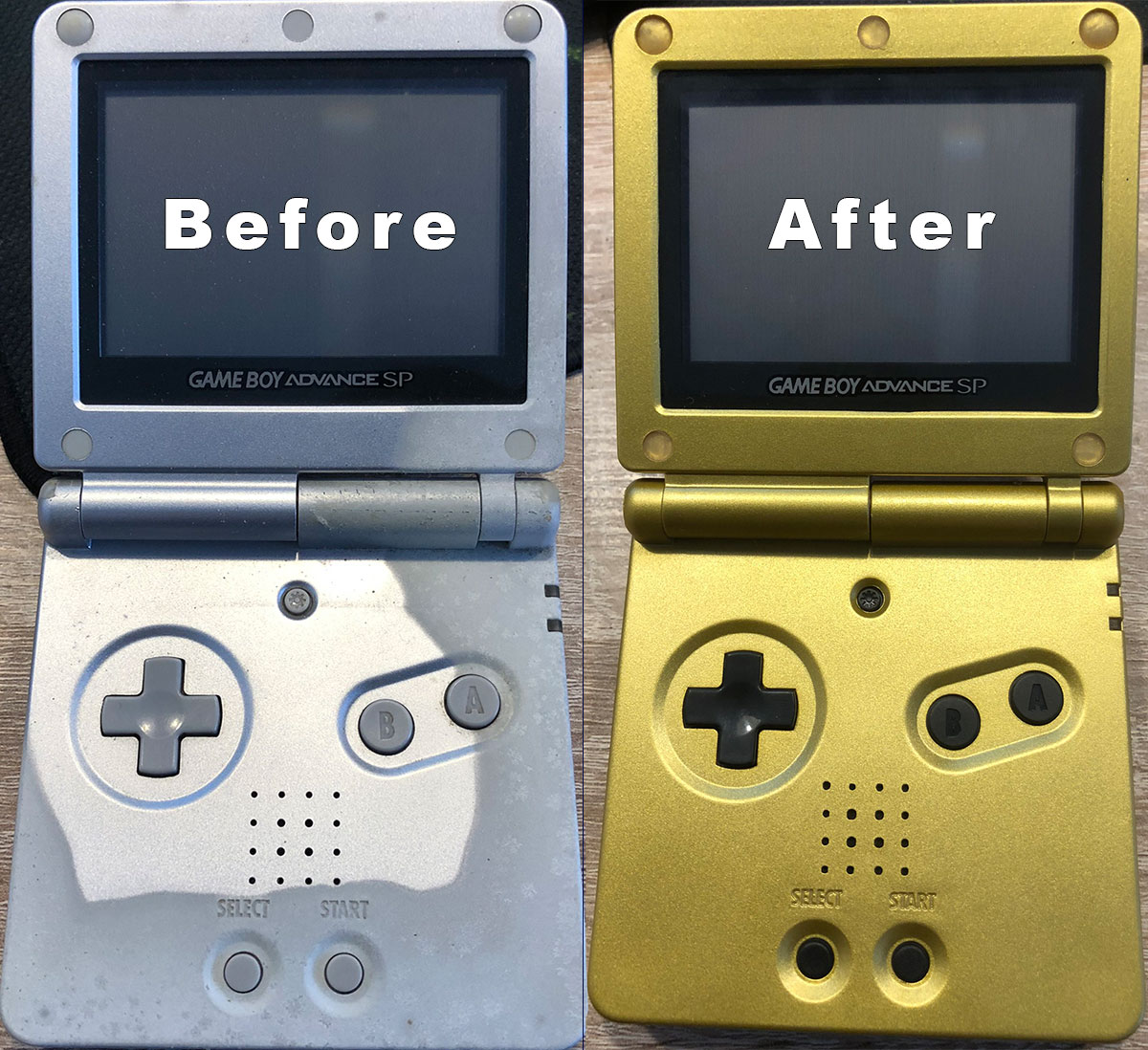 Gameboy Advanced SP Fix